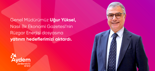 Aydem Yenilenebilir Enerji, 3 Yıl İ&ccedil;erisinde Y&uuml;zde 70 B&uuml;y&uuml;me Hedefliyor